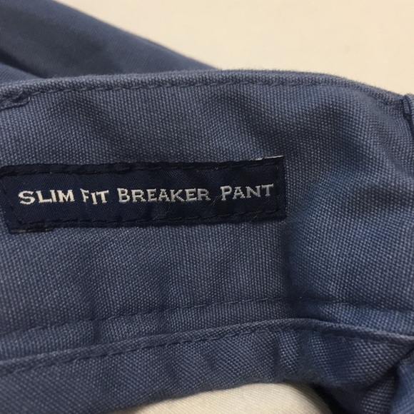 Vineyard Vines slim fit breaker pant fish bone print size 34x42 - Picture 6 of 9